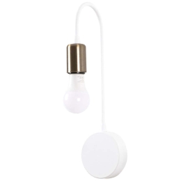 Φωτιστικό Τοίχου - Απλίκα Baston 584TTM1964 10x14x38cm 1xE27 40W White Opviq