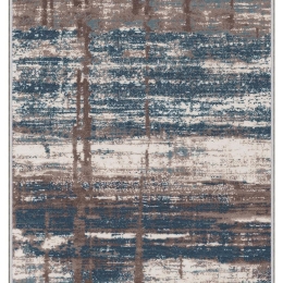 Χαλί Hmnt693 474HFT2428 Brown-Blue-Ecru Conceptum Hypnose 60X100