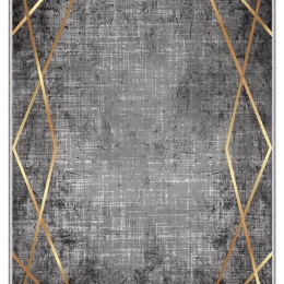 Χαλί Hmnt753 474HFT3222 Grey-Gold Conceptum Hypnose 100X200cm