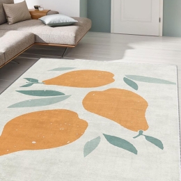 Χαλί Alho 35A 487KRL1268 Light Grey-Orange Conceptum Hypnose 160X230cm