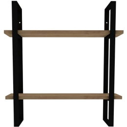 Ραφιέρα Τοίχου Buba 495SSE1107 70x22x70cm Oak