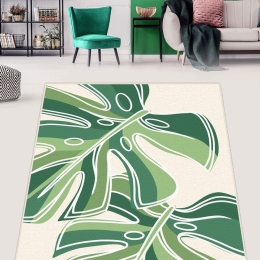 Χαλί Bamboo Folium Djt 286CHL5395 Cream-Green Conceptum Hypnose 100X150cm