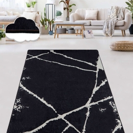 Χαλί Broken 286CHL6557 Black-White Conceptum Hypnose 80X300cm