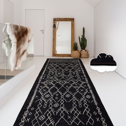 Χαλί Chart 286CHL6597 Black-White Conceptum Hypnose 120X200cm