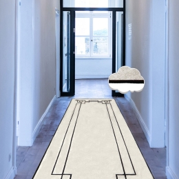 Χαλί Square 286CHL6723 Ecru Conceptum Hypnose 100X200cm