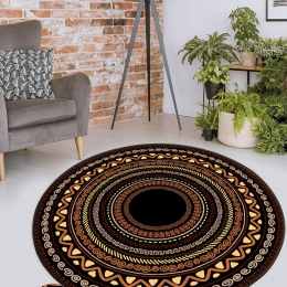 Χαλί Mistik Mandala 286CHL7078 Multi Conceptum Hypnose 100X100cm Round