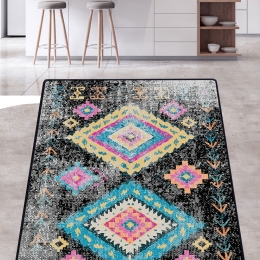 Χαλί Taula Sıyah 287CHL1485 Multi-Black Conceptum Hypnose 200X290cm