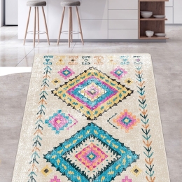 Χαλί Taula 287CHL1522 Multi-Ecru Conceptum Hypnose 80X150cm