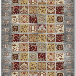 Χαλί Asr Crpt-134 288NGR2405 Grey-Multi Conceptum Hypnose 80X140cm