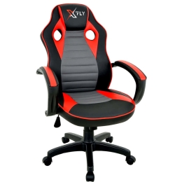 Καρέκλα Γραφείου Gaming XFly 928STX1105 66x65x121cm Black-Red