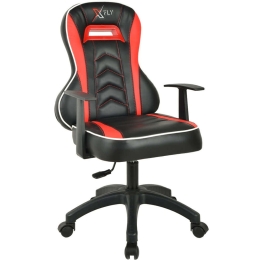 Καρέκλα Γραφείου Gaming XFly Luppo 928STX1112 53x38x103cm Black-Red