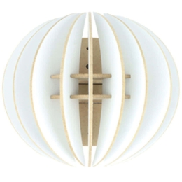 Φωτιστικό Τοίχου - Απλίκα 390FLH2113 19,5x16,5x19,5cm E27 40W White Opviq