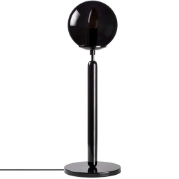 Φωτιστικό Επιτραπέζιο King 942FLG1810 18x18x52cm 1xE14 40W Black Opviq