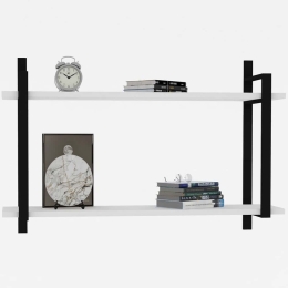 Ραφιέρα Τοίχου Abat 495SSE1163 90x22x60cm White