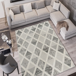 Χαλί W1067 213HFT1610 Ecru-Grey Conceptum Hypnose 60X100