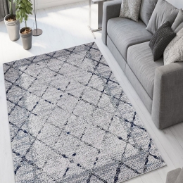 Χαλί W1137 213HFT2346 Grey-Blue Conceptum Hypnose 60X100