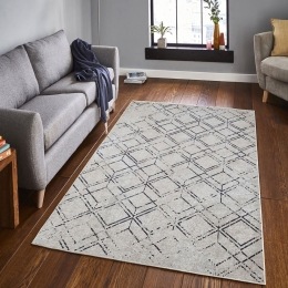 Χαλί W1166 213HFT2614 Grey-Black Conceptum Hypnose 100X200cm