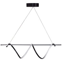Φωτιστικό Οροφής - Ράγα Tauri 166PRG1106 110x30x80cm Led 60-80W 6500K Black Opviq