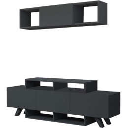 Σύνθεση Τηλεόρασης Alwin 505CRL1919 150x31,6x49cm Anthracite