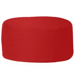 Πουφ Αδιάβροχο Round 248FRN1312 Φ55x30cm Red