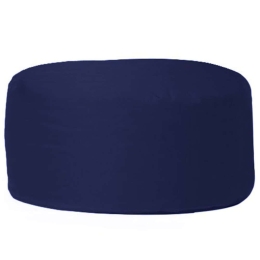 Πουφ Αδιάβροχο Round 248FRN1313 Φ55x30cm Dark Blue