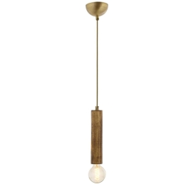 Φωτιστικό Οροφής 301AUR1154 Φ6x80cm 1xE27 40W Gold Opviq