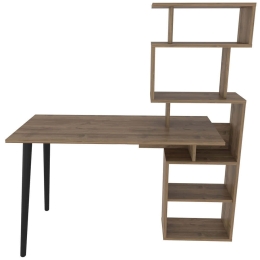 Γραφείο Vina 322RTC1316 133x55x146,4cm Walnut