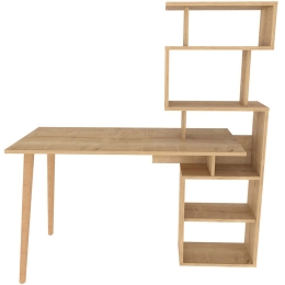 Γραφείο Vina 322RTC1317 133x55x146,4cm Oak