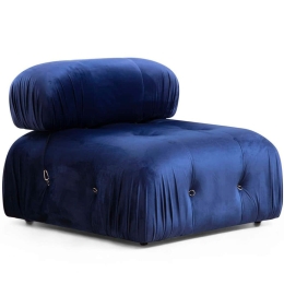 Πολυθρόνα Bubble 560ARE1433 95x95x75cm Blue
