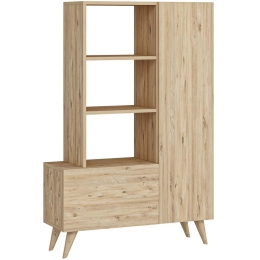 Παπουτσοθήκη Agostina 505CRL1601 80x31,5x121cm Pine Μοριοσανίδα, Μελαμίνη