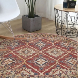 Χαλί Woopamuk527 599HFT5440 Red-Multi Conceptum Hypnose 100X100cm Round