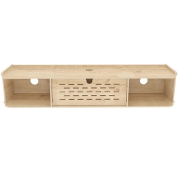 Έπιπλο Τηλεόρασης Επιτοίχιο Sima 875ZNA4650 116,5x24,5x19,5cm Oak