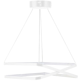 Φωτιστικό Οροφής Starway 166PRG1188 40x40x80cm Led 40-60W 4000K White Opviq