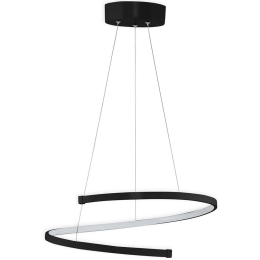 Φωτιστικό Οροφής Saiph 166PRG1189 44x44x80cm Led 24-36W 6500K Black Opviq