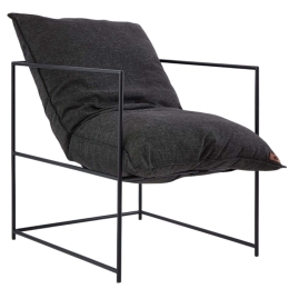 Πολυθρόνα Benedict 872SCR1104 86x67x71cm Anthracite