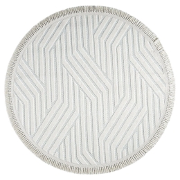 Χαλί Sosa 9001 614CCL4367 White Conceptum Hypnose 115X115cm Round