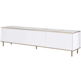 Έπιπλο Tηλεόρασης Imaj 382NRC1143 180x35x45,2cm Marble Effect White