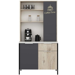 Ντουλάπι Κουζίνας Andy 506MNR4105 94x50x180cm Multi Μοριοσανίδα, Μελαμίνη