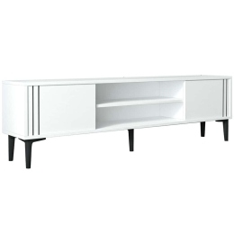 Έπιπλο Τηλεόρασης Snow 382NRC1148 140x29,6x44,6cm White