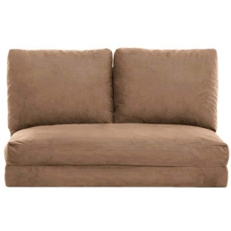 Πουφ Διθέσιο Αναδιπλούμενο Taida 859FTN1278 120x68x62cm Light Brown