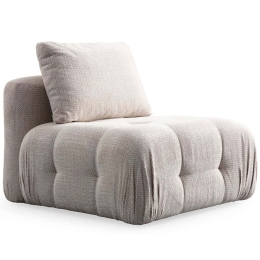 Πολυθρόνα Amaris 560ARE4112 90x100x65cm Beige