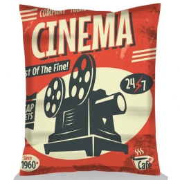 Πουφ - Μαξιλάρα Αδιάβροχο Giant Cinema 248FRN1590 140x30x180cm Multi