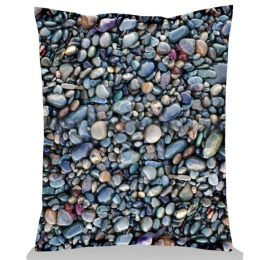 Πουφ - Μαξιλάρα Αδιάβροχο Giant Sea Stones 248FRN1592 140x30x180cm Multi
