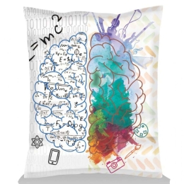 Πουφ - Μαξιλάρα Αδιάβροχο Giant EMC2 Brain 248FRN1594 140x30x180cm Multi