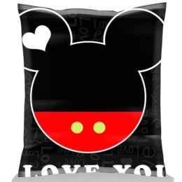 Πουφ - Μαξιλάρα Αδιάβροχο Giant Love You 248FRN1596 140x30x180cm Multi