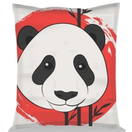 Πουφ - Μαξιλάρα Αδιάβροχο Giant Panda 248FRN1599 140x30x180cm Multi