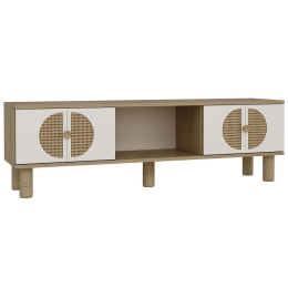 Έπιπλο Τηλεόρασης Inci Bohem 475OLV1473 150x29,6x40,6cm Oak-White