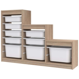 Συρταριέρα Παιδική Swiss 768ESL1170 132x30x93cm Sonoma-White