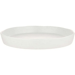 Πιατέλα Σερβιρίσματος Ανάγλυφη Speckle Onni AX0543 33x4,5cm White Maxwell&Williams Πορσελάνη