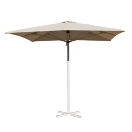 Ομπρέλα Τετράγωνη  Αυτόματη 155518  Ecru 300Χ300cm